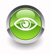 Illustration: Eye glossy icon Eye glossy icon