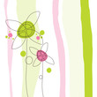 Floral card