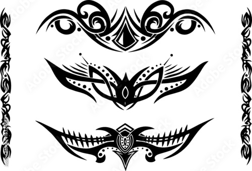 Tribal Flash on Tattoovorlage  Tribal  Tattoo Flash    Christine Krahl  14324859