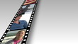 Lifesytle Montage of young people relaxing