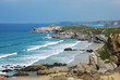 Beautiful coast in Newquay, UK