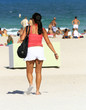 girl on miami beach