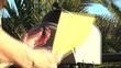 Woman gets her mail - HD