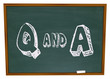 Questions and Answers - Chalkboard