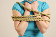 arms are tied horizontal
