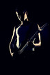 rock musician with guitar rock musician with guitar