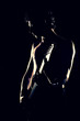 silhouette of man with guitar silhouette of man with guitar