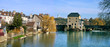 Panoramique de Fresnay-sur-Sarthe en France