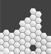 Abstract background honeycombs
