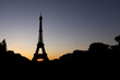 eiffel tower silhouette