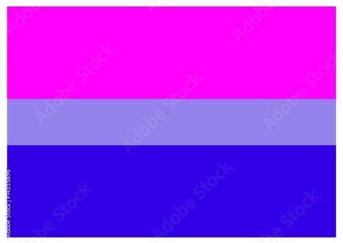 Vector: Bisexual flag Bisexual flag
