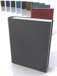 Knowledge Concept. Your words or image on the cover book.