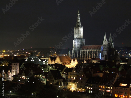 Ulm bei Nacht
