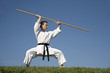 world champion of Karate - kata - training