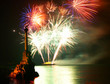Photo: Salute, fireworks above the Sevastopol bay. Salute, fireworks above the Sevastopol bay.