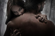 vamp attacking the man