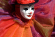 Portrait of a sad clown