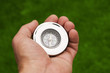 Holding compass