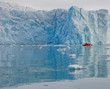 Boat Near Glacier