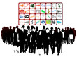 Illustration of business people Illustration of business people