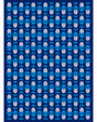 retro microphone pattern