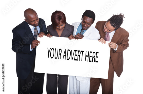 Photo: multiracial business people multiracial business people
