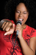 Beautiful Woman Singing