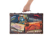 Woman Carrying Travel Suitcase