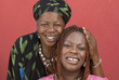 mature woman and her grown daughter