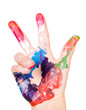 painted palm