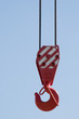 Tower crane and steel hook building metal construction