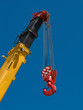 Tower crane and steel hook building metal construction