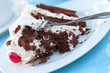 Schwarzwälder Kirsch Torte mit Sahne