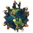 Global Business Deals - International Handshakes