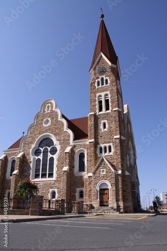 Photo: Historische Kirche in Windhoeck in Namibia Historische Kirche in Windhoeck in Namibia
