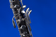 Oboe Isolated On Blue