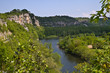 Vue depuis le belvédère de Copeyre (Lot)