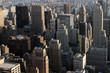 Vue sur les tours de Manhattan - New York Vue sur les tours de Manhattan - New York