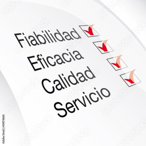 Vector: servicio eficacia calidad servicio servicio eficacia calidad servicio