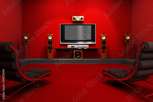 Contemporary Home Theater