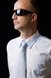 Man wearing eyewear
