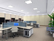 3d modern office room 3d modern office room