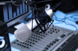 Foto: In radio studio In radio studio