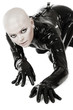 Girl in latex