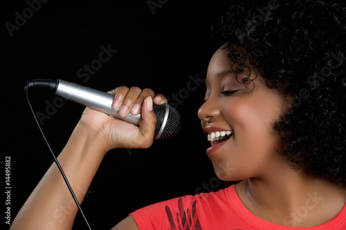 Photo: Singing Black Girl Singing Black Girl