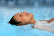 woman in swimming pool woman in swimming pool