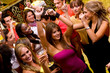 Friends partying
