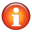 information symbol orange