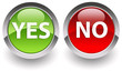 YES\NO glossy buttons