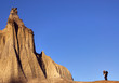 Rocky hill Kuklica with blue sky in Macedonia Rocky hill Kuklica with blue sky in Macedonia